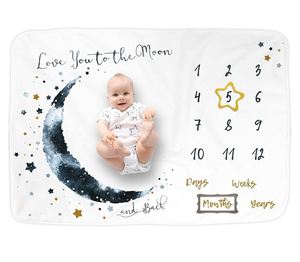 Couverture personnalisée avec logo imprimé pour bébé, couverture photo pour garçons et filles, cadeaux de naissance, couverture en polaire douce de qualité supérieure - Product Image 1