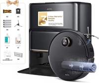 Robot Vacuum Mop Combo Mova Z60 Ultra dengan Daya Hisap 28000Pa, Pemetaan LDS Cerdas, Pel Basah Kering, Perawatan Karpet Otomatis, Sikat Anti Kusut