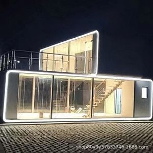 Casa Contenedor Moderna Rectangular: Solución para Proyectos Hoteleros y Edificios en Exteriores - Product Image 2