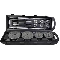 Ensemble d'haltères réglables multifonctionnels unisexes en acier de haute qualité, avec boîte de rangement portable – Vente directe usine
