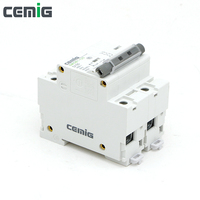Smart Home 63A Mini MCB Auto Recloser Autoreclose Device 1P 2P 3P 4P Disjoncteur 125A Courant nominal 10KA Capacité de rupture