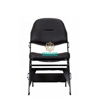 Chaise pliante durable en métal Chaise pliante pour équipe de basket-ball Chaise de sport pliante avec logo personnalisé