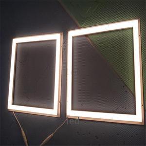 Wifi Trần tuya RGBW App RGB + CCT văn phòng Trần RGB RGBW treo 600x600 mét hốc gắn Bộ dụng cụ LED bảng điều chỉnh khung ánh sáng - Product Image 4