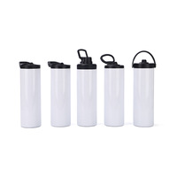 Offre Spéciale – Gobelet Isotherme Droit en Acier Inoxydable 20oz pour Sublimation, Double Paroi Isolée avec Couvercle