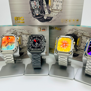 2025 개인 모델 Z85 MAX HD 2.1 대형 스크린 320*385 Siri 음성 보조 스마트 시계 피트니스 트래커 어린이를위한 프로 모델