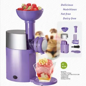 Automatische Frucht-Eiscreme-Maschine Frucht-Smoothie-Maschine tragbare Eiscreme-Maschine Werbegeschenk gesunder Babyacquette-Creme-Maschine