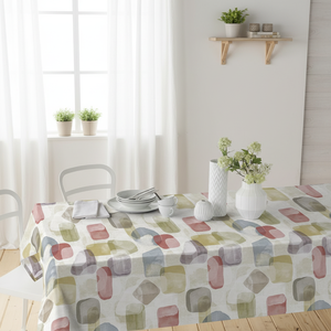 Tovaglia in tessuto antimacchia Sumba, 140 cm (Dintex 42870) - Product Image 3