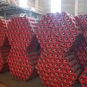 108mm Dia besi cor datar membawa bola rol bantalan baru penggunaan industri untuk peralatan batu bara bahan penanganan bagian peralatan - Product Image 1