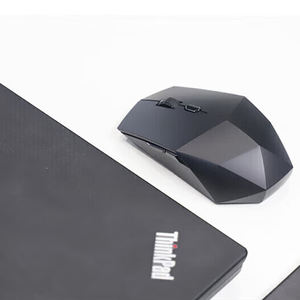 <span class=keywords><strong>Souris</strong></span> sans fil silencieuse Lenovo Black Diamond2 2.4Ghz d'origine pour ordinateurs portables de jeu Esports masculins et féminins, ordinateurs de bureau - Product Image 4