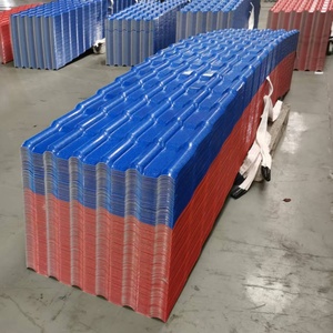 Tuiles de toiture modernes à isolation thermique écoénergétique en ASA PVC, tôles ondulées en UPVC fabriquées à <span class=keywords><strong>la</strong></span> machine, revêtement pour villas, garantie 5 ans - Product Image 6