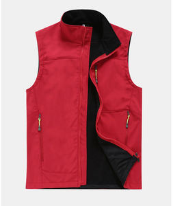 وصل حديثًا سترة رجالية مقاومة للرياح مبطنة بسحاب من الصوف الشتوي - Product Image 2