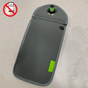 Neoprene Magnetic <b>Lock</b> <b>Smart</b> Phone Lockable Pouch Factory Employee RFID Blocker Locking Phone Wallet Collection <b>Security</b> Bags - Product Image 1