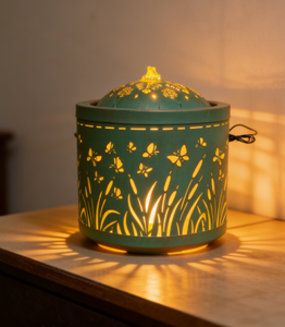 <span class=keywords><strong>Fontaine</strong></span> en fer Butterfly Meadow avec éclairage LED - Product Image 4