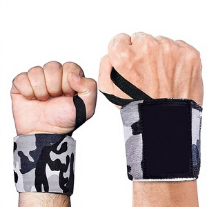 สายรัดข้อมือถ่วงน้ำหนักแบบปรับได้ ลายพราง สำหรับวิ่ง โยคะ ฟิตเนส เสริมสร้างความแข็งแรง สายรัดน้ำหนักมือแบบสวมใส่ได้ สำหรับออกกำลังกายที่ยิม - Product Image 1