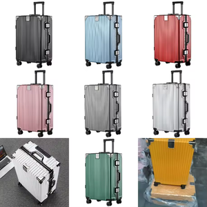 <span class=keywords><strong>Maleta</strong></span> de mano ligera de lujo para hombres/mujeres, cerradura TSA de negocios moderna, equipaje con marco de aluminio duradero, <span class=keywords><strong>cabina</strong></span> extensible OEM - Product Image 2