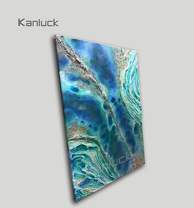 Tranh Sơn Dầu Thủ Công Trừu Tượng 100% Nghệ Thuật Treo Tường Để Trang Trí Phòng Khách - Product Image 3