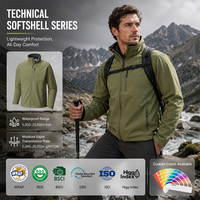 Nouveauté Softshell Vestes Manteaux Veste Imperméable Extérieur Escalade Coupe-Vent Rembourré Avec Personnaliser Personnalisé Hommes Softshell