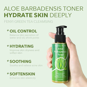 Dropshipping Label pribadi lidah buaya Korea, Toner perawatan kulit menenangkan menyegarkan air lidah buaya menenangkan grosir Toner kulit - Product Image 6