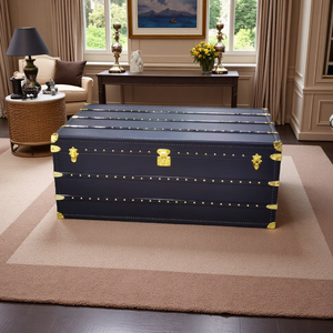 <span class=keywords><strong>Mesa</strong></span> de <span class=keywords><strong>Centro</strong></span> de Cuero Genuino de Lujo Hecha a Medida con Tapa <span class=keywords><strong>Elevable</strong></span> y Almacenamiento, Estuche de Cuero Genuino Negro para Sala de Estar - Product Image 3