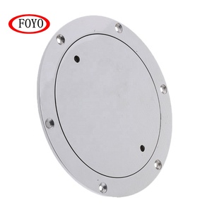 Plaque d'inspection ronde en acier inoxydable 316 FOYO <span class=keywords><strong>de</strong></span> qualité marine, 3 et 4 pouces, pour bateaux et yachts - Product Image 3