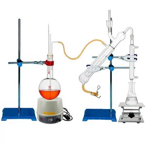 Laboratório High Borosilicate 3.3 Glass Kjeldahl semi-micro destilação destilação Aparelho para determinação de nitrogênio - Product Image 1