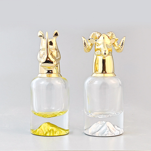 Tùy Chỉnh Bán Buôn Vòng Rỗng Hoàng Đạo Động Vật Bức Tượng Nước Hoa Chai 30Ml 50Ml 100Ml Chai Thủy Tinh Với Động Vật Cừu Gia Súc Cap - Product Image 2