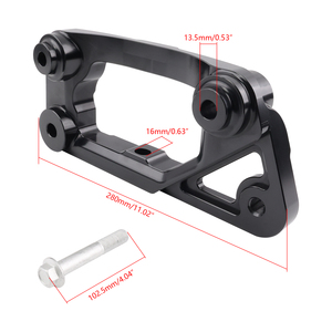 Nouveau support de différentiel arrière double fixation en aluminium noir de haute qualité, remplacement OE pour châssis F87 M2 F80 M3 F82 F83 M4 - Product Image 6