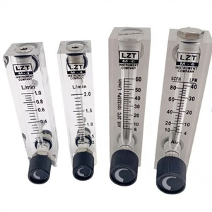 PANEL TUBO TIPO ROTAMETER 10-160ML 6-60LPH FLUJERO DE GAS DE AGUA para PLANTA DE TRATAMIENTO DE AGUA LÍQUIDA - Product Image 1