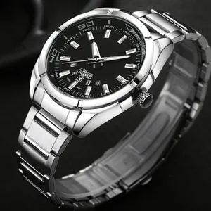 2021 OEM Watch Wholesale Supplier Price Quartz Luxury Men Quartz Watch Men's Watches Water proof Men Stainless Steel Wristwatch