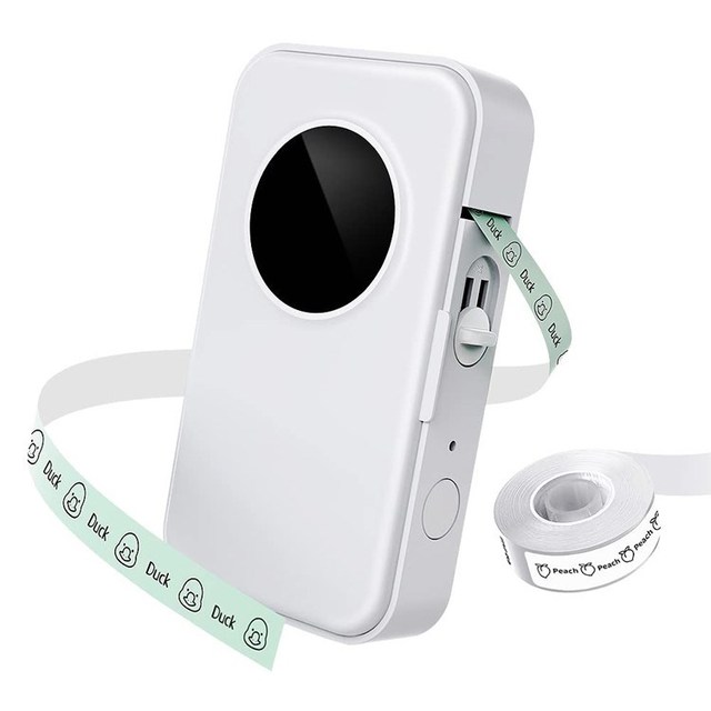 PHOMEMO Label Maker 203DPI Barcode Labeling Machine Wireless Thermal Mini Printer