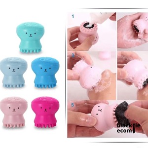 Brosse nettoyante faciale en silicone en forme de pieuvre, exfoliante, pour un nettoyage en profondeur des pores et un massage – Offre spéciale - Product Image 2
