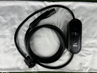 Chargeur EV portable 7 kW direct usine pour Tesla NACS Type 1 32A, courant réglable, borne de recharge murale pour véhicule électrique
