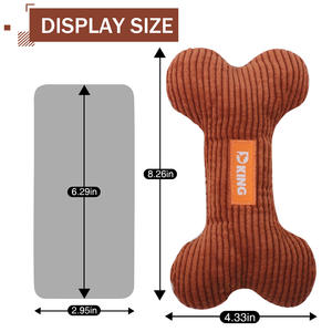 Nuevo Juguete de Peluche para Mascotas con Sonido, Juguete Interactivo para Masticar para Perros - Product Image 3