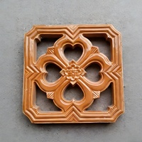 Brique creuse en céramique émaillée à motif floral traditionnel chinois