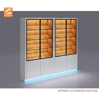 Vitrine d'affichage moderne personnalisée au design supérieur pour cigarettes et cigares Armoire à cigarettes et présentoir à cigares de qualité supérieure