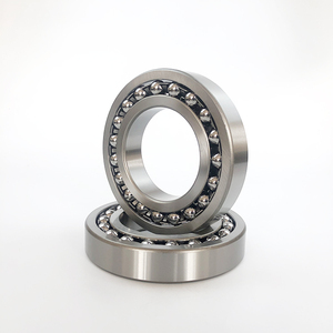Roulement à billes auto-alignant BORET 1218, haute précision, rotation stable pour machines industrielles, acier 90x160x30mm - Product Image 1