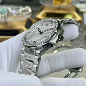 Đám cưới Đồng hồ đeo tay-Quay số thanh lịch, kinh doanh Đồng hồ cơ khí, tùy chỉnh kim cương bezel, chất lượng hàng đầu đồng hồ cơ khí moissanite - Product Image 3