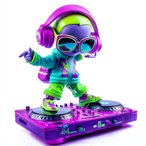 Jouets à colorier personnalisés, impression 3D, fabricant de jouets en vinyle, figurine en vinyle design - Product Image 1