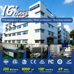 Lonyung CCT có thể điều chỉnh có thể liên kết 2700-6500K 2 chân 4 chân T5 ống gắn nhôm tuyến tính <span class=keywords><strong>LED</strong></span> Tubo ánh sáng - Product Image 4