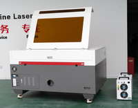 Machine de découpe laser CO2 CNC Foster 1390 avec caméra CCD chinoise pour la découpe d'acrylique, de photos et de cadres en MDF