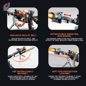 Nuevo artículo <span class=keywords><strong>Super</strong></span> Infrared Laser B/o Shooting Electric Plastic Gun Kids Gun Toy - Product Image 2