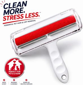 Wholesale Hair Remover <b>Roller</b> Sticky Reusable Lint Dog Cat Brush Removal Portable Plastic Animal Self Cleaning <b>Roller</b> - Product Image 3
