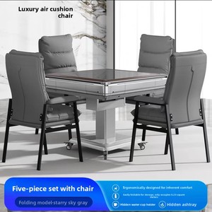 Factory Wholesale New Automatic Home <b>Folding</b> Mute Mahjong <b>Table</b> Machine Dual-Use Metal Modern Minimalist Automatic <b>Folding</b> Desig - Product Image 2