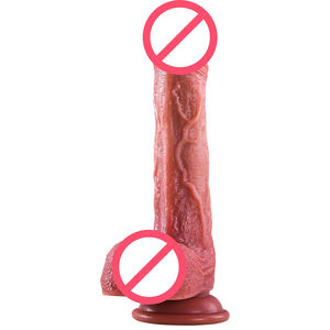 Elektrische <span class=keywords><strong>Dildo</strong></span> Realistische Vibrator Verwarming En Swingende Platina Siliconen Zuignap Applicatie Afstandsbediening Ader - Product Image 5