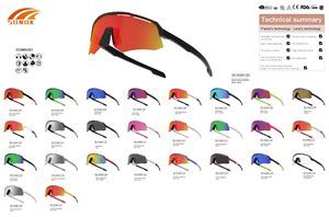 Baloncesto Ciclismo <span class=keywords><strong>Gafas</strong></span> OEM UV400 Deporte Bicicleta <span class=keywords><strong>Gafas</strong></span> de sol PC Lente Béisbol Al Aire Libre Hombres Mujeres Pickleball <span class=keywords><strong>Gafas</strong></span> - Product Image 5