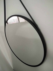 Mejor venta Estilo nórdico pared espejo de oro con cuerda colgante - Product Image 4
