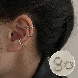 Boucles d'oreilles à Clip pour femmes, nouvelle collection de bijoux en or, sans Piercing, manchette - Product Image 2