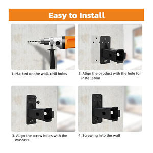 Nouveau support d'<span class=keywords><strong>attelage</strong></span> en acier de 2 pouces organisateur suspendu de <span class=keywords><strong>garage</strong></span> de support de vélo avec stockage de récepteur d'<span class=keywords><strong>attelage</strong></span> de remorque - Product Image 4