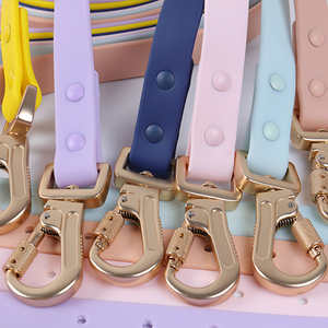 Logotipo personalizado de lujo al por mayor Multicolor verde azul <span class=keywords><strong>Collar</strong></span> recubierto de PVC <span class=keywords><strong>collar</strong></span> de perro y conjunto de correa de lujo <span class=keywords><strong>collar</strong></span> de correa de perro - Product Image 2