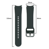 Venta al por mayor de fábrica de silicona correa de reloj inteligente para Samsung Galaxy Watch5 4 Classic 40 42 44 46mm